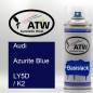 Preview: Audi, Azurite Blue, LY5D / K2: 400ml Sprühdose, von ATW Autoteile West.